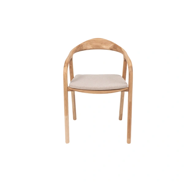 Стул Био комфорт, Бесцветный матовый/бежевый Piano 03